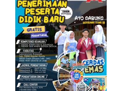 Brosur PPDB Tahun  2024/2025