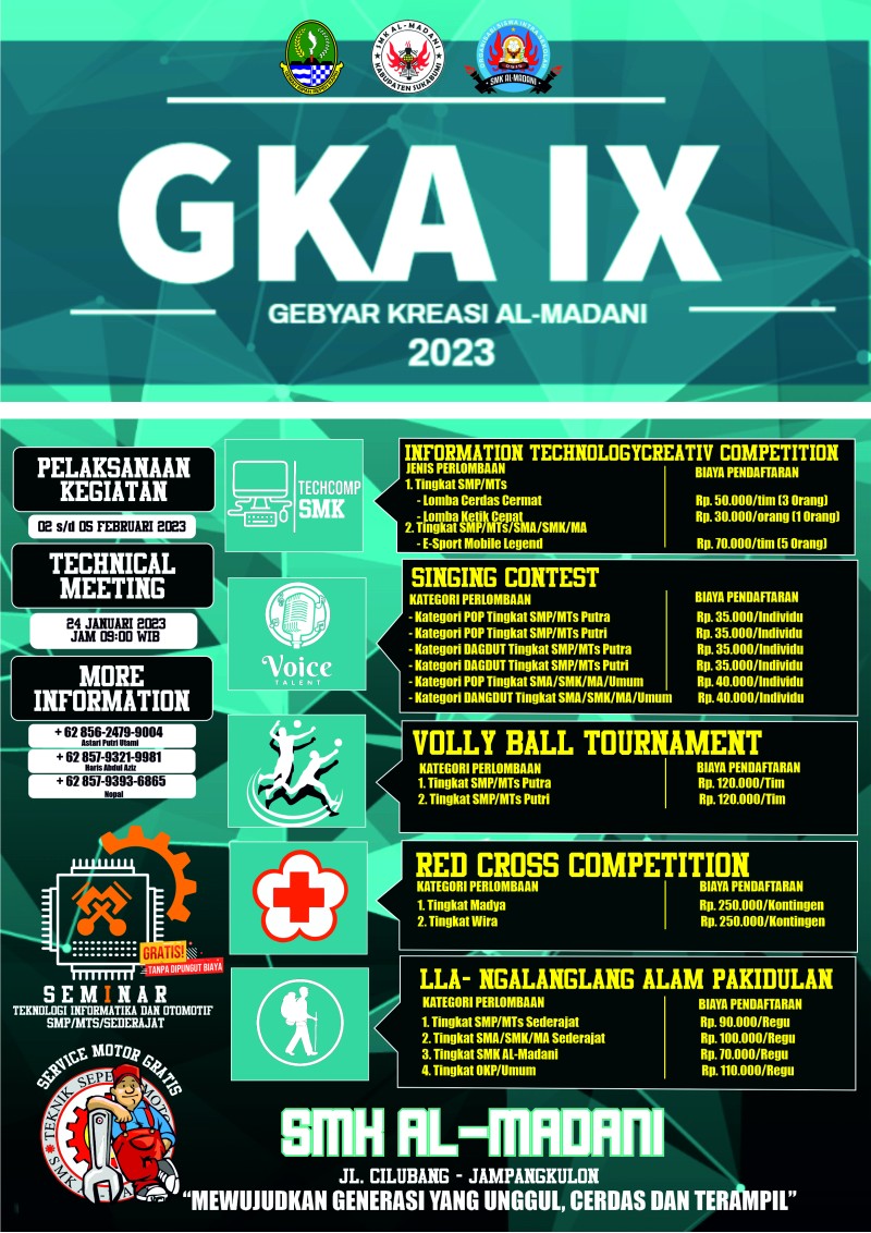 Gebyar Kreasi Al-Madani (GKA) IX 2022/2023